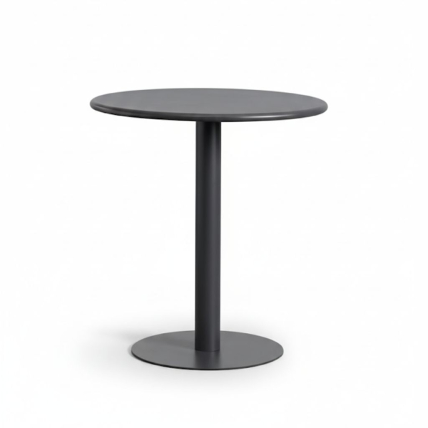 Nicht brennbarer Bistrotisch 70 cm rund - A1 / A2 DIN EN 13501-1